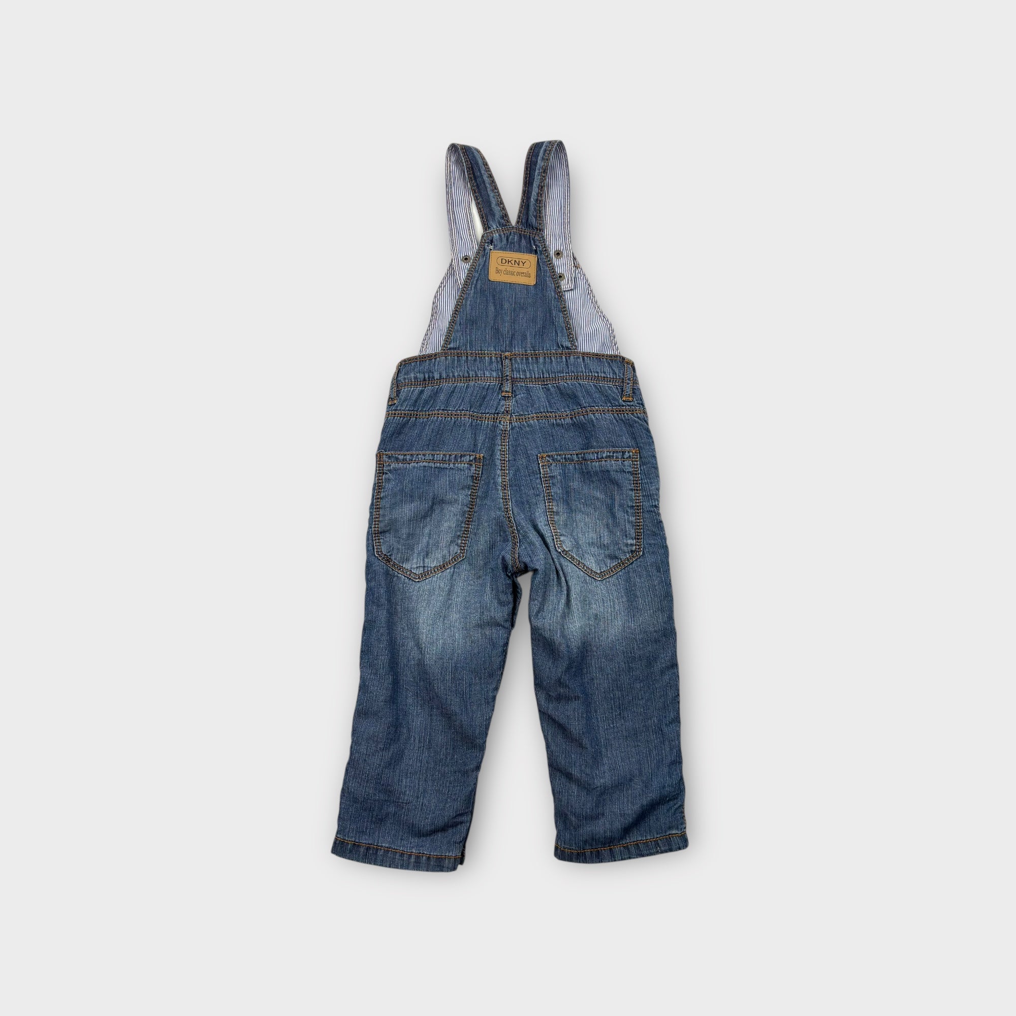 DKNY Denim Lined Overalls, Size 1