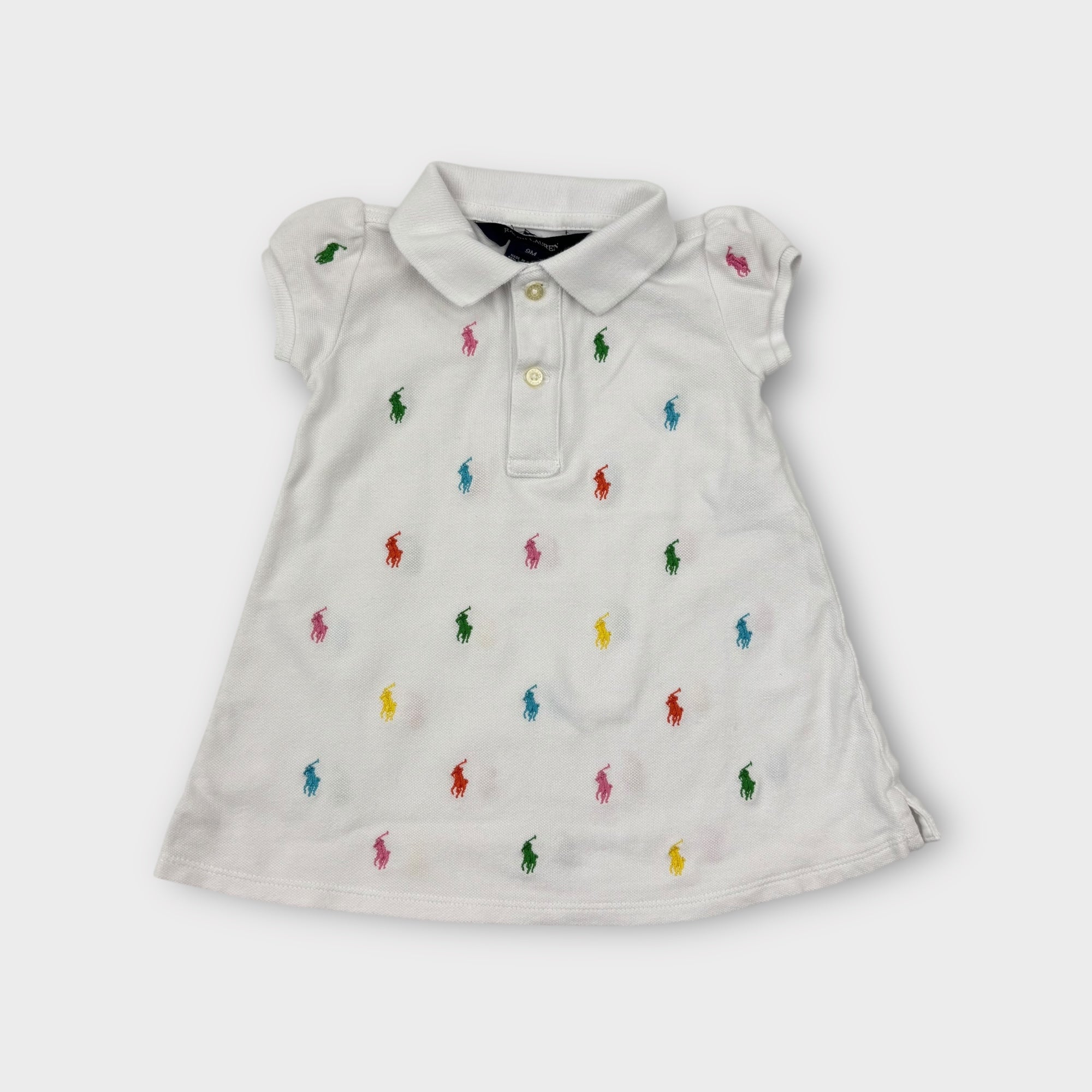 Ralph Lauren Embroidered Polo Dress, Size 00