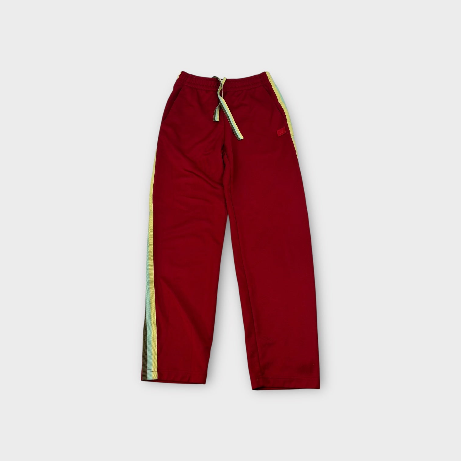 Acne Studios Red Stripe Trackpants, Size 10-12