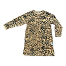 Mini Rodini Leopard Dress, Size 6-7