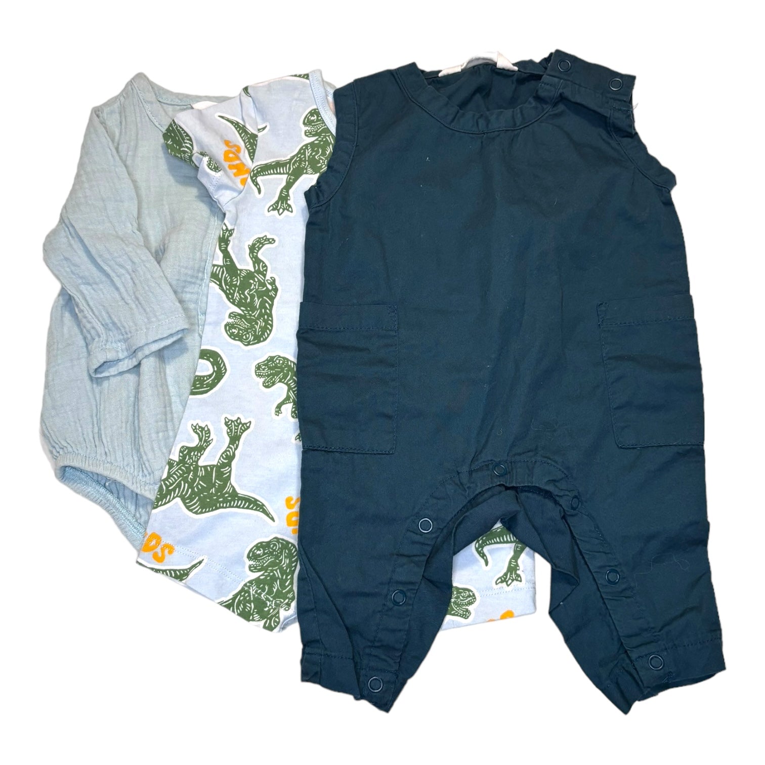 Green Romper Bundle, Size 000