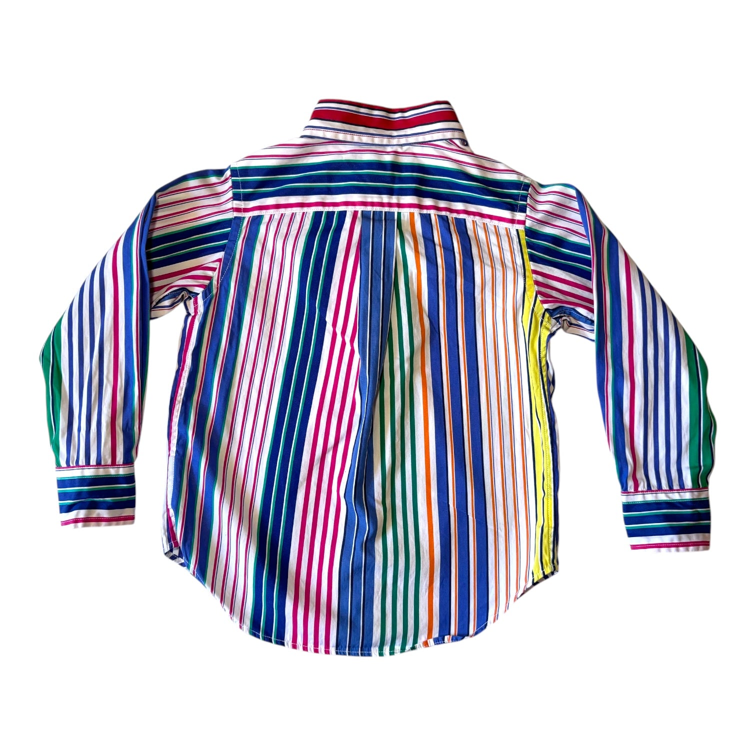 Ralph Lauren Colourful Stripe Shirt, Size 2