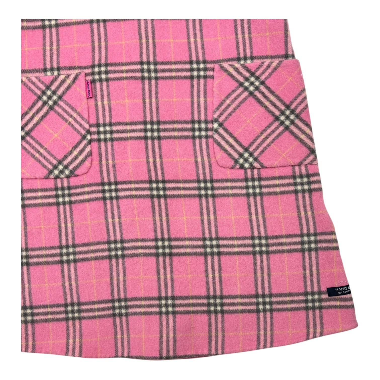 Plaid Wool Tweety Bird Dress, Size 12-14