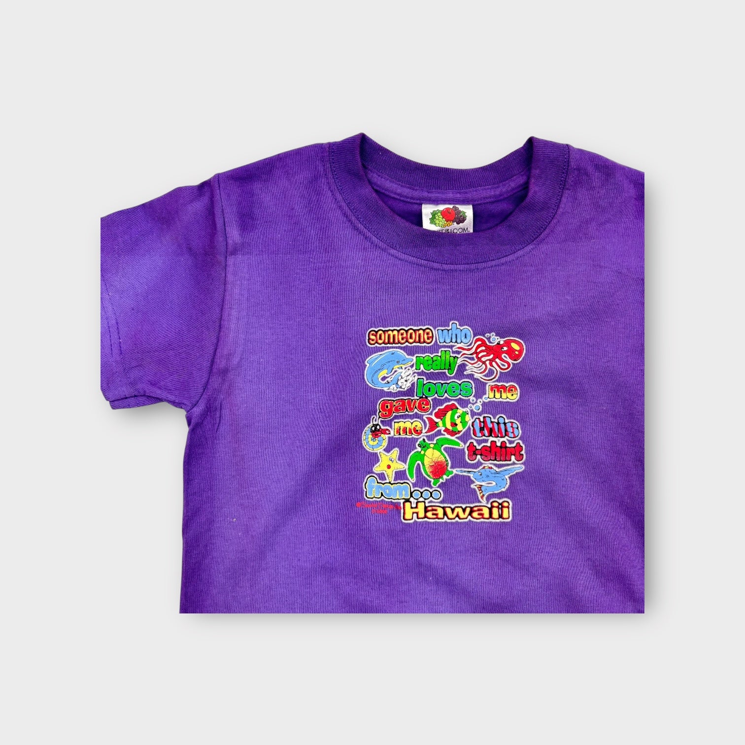 Retro Hawaiian Souvenir T-Shirt, Size 2-4