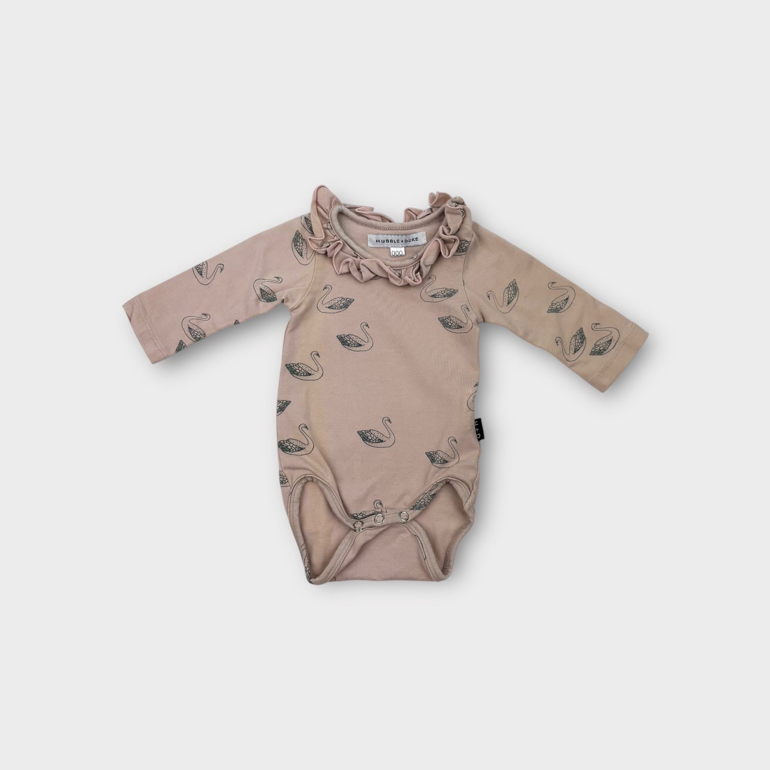 Hubble & Duke Swan Bodysuit, Size 000