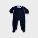 Jacadi Paris Mon Petit Fox Velour Onesie, Size 1