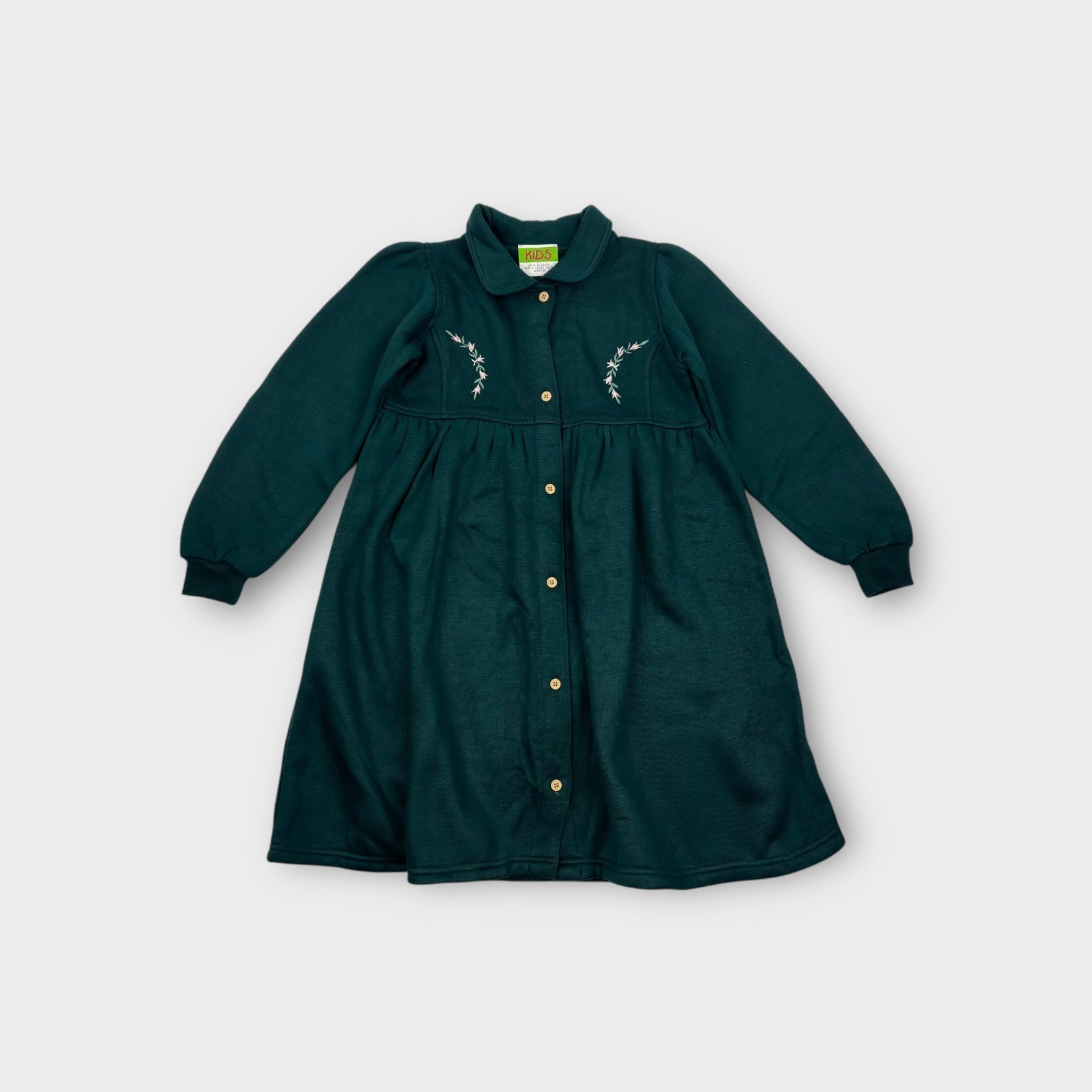 Retro Green Dress, Size 6