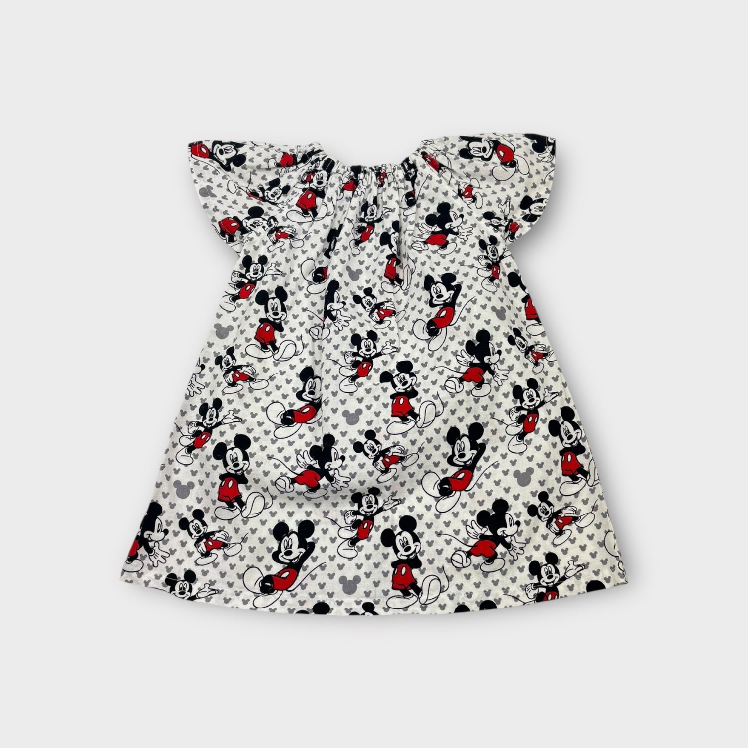 Handmade Mickey Mouse Dress, Size 4