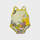 Country Road Yellow Swimsuit, Size 000