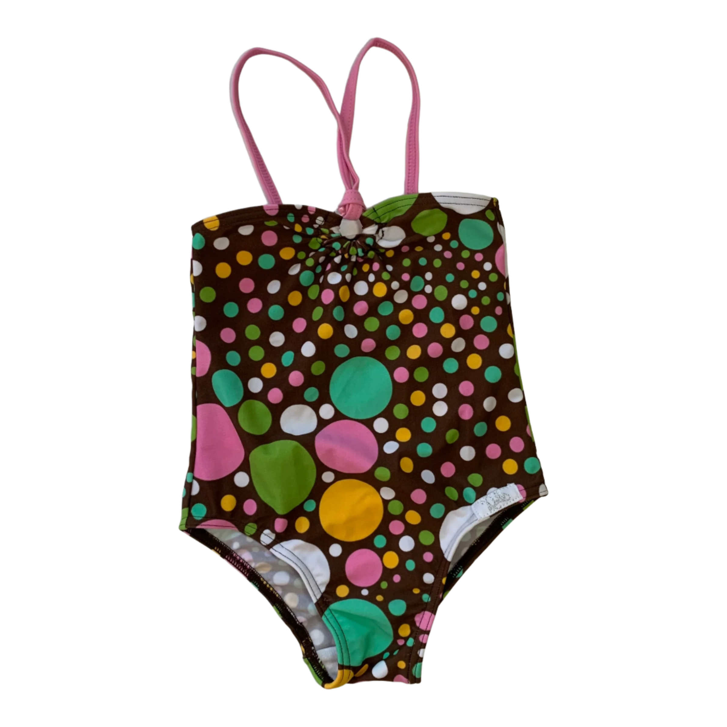 2 Chillies Polkadot Swimsuit, Size 1