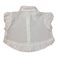 Le Petit Rimm White Shirt, Size 1