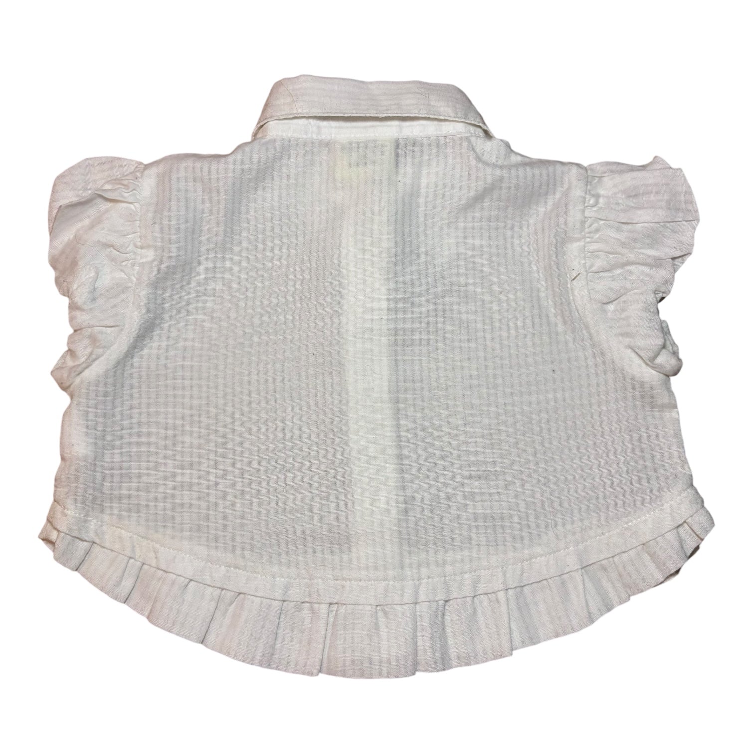 Le Petit Rimm White Shirt, Size 1