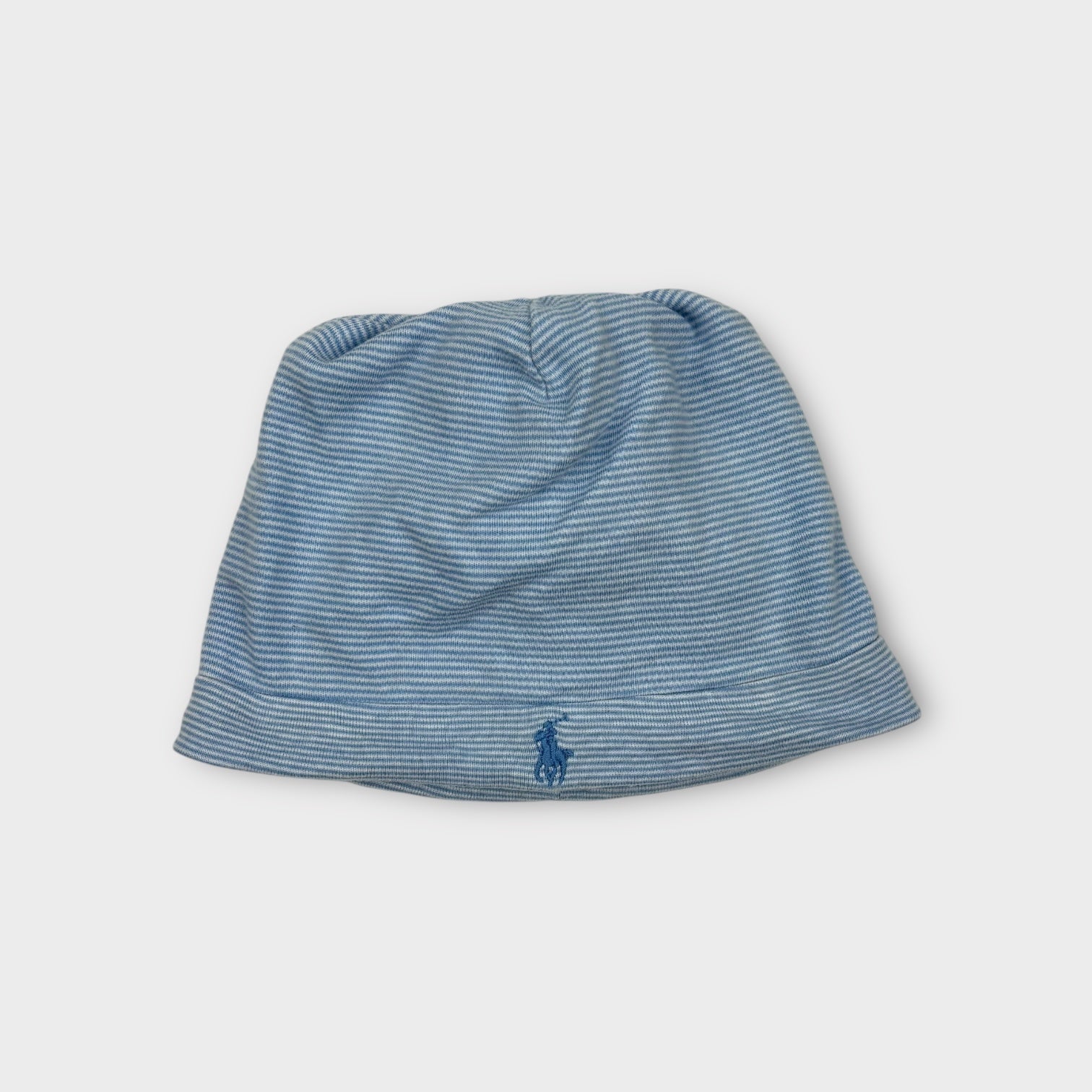 Ralph Lauren Blue fabric Beanie, One Size