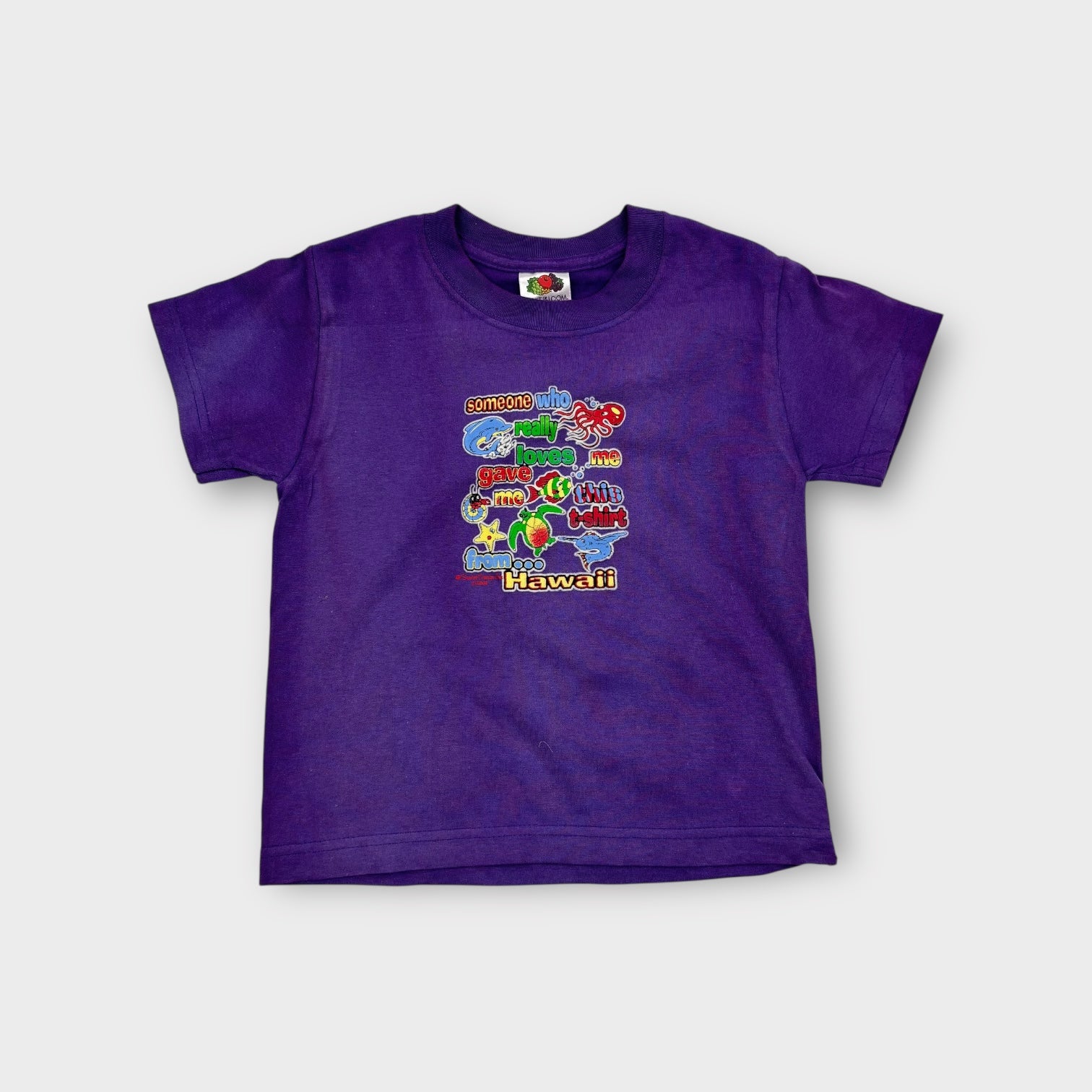 Retro Hawaiian Souvenir T-Shirt, Size 2-4