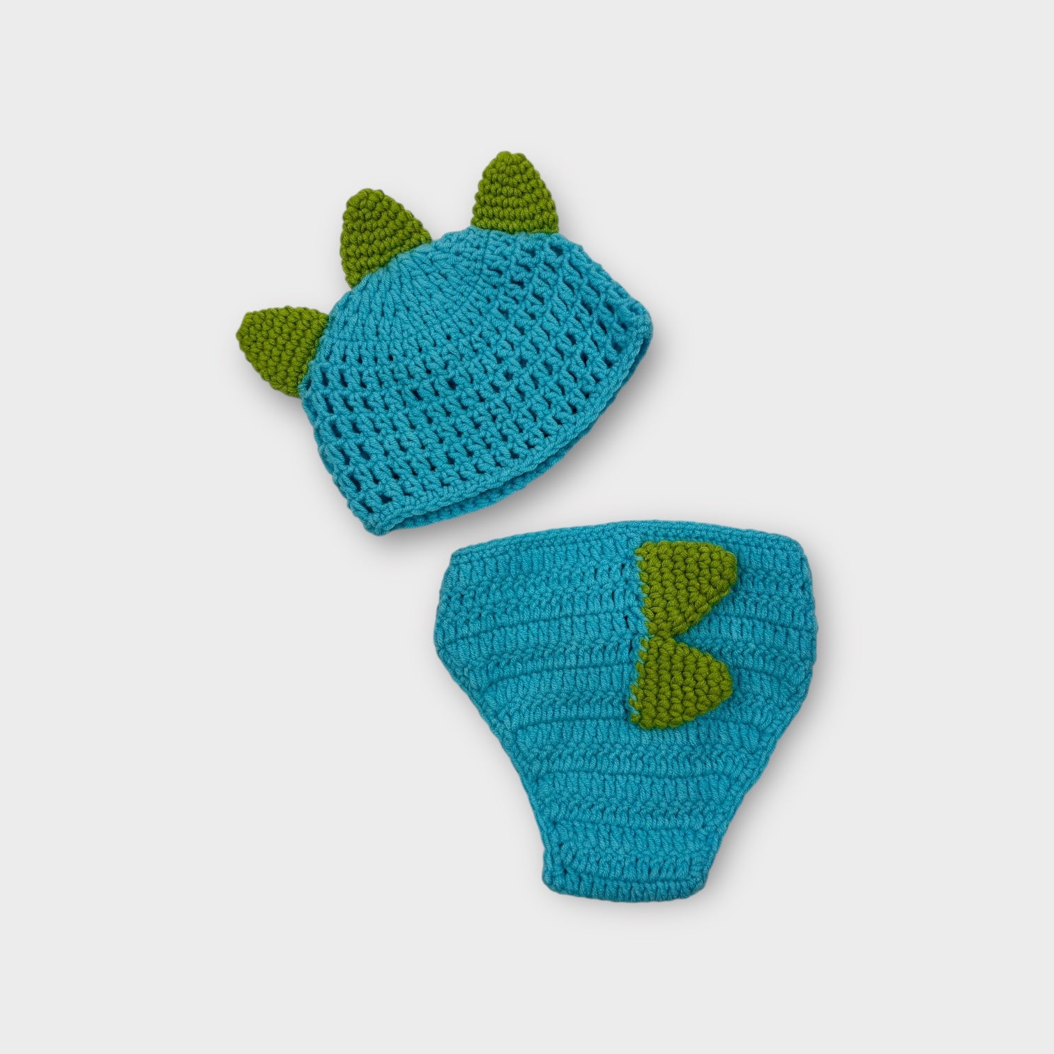 Baby Dinosaur Knit Set, Size 00