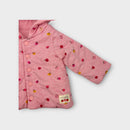 Purebaby Pink Reversible Padded Jacket, Size 000