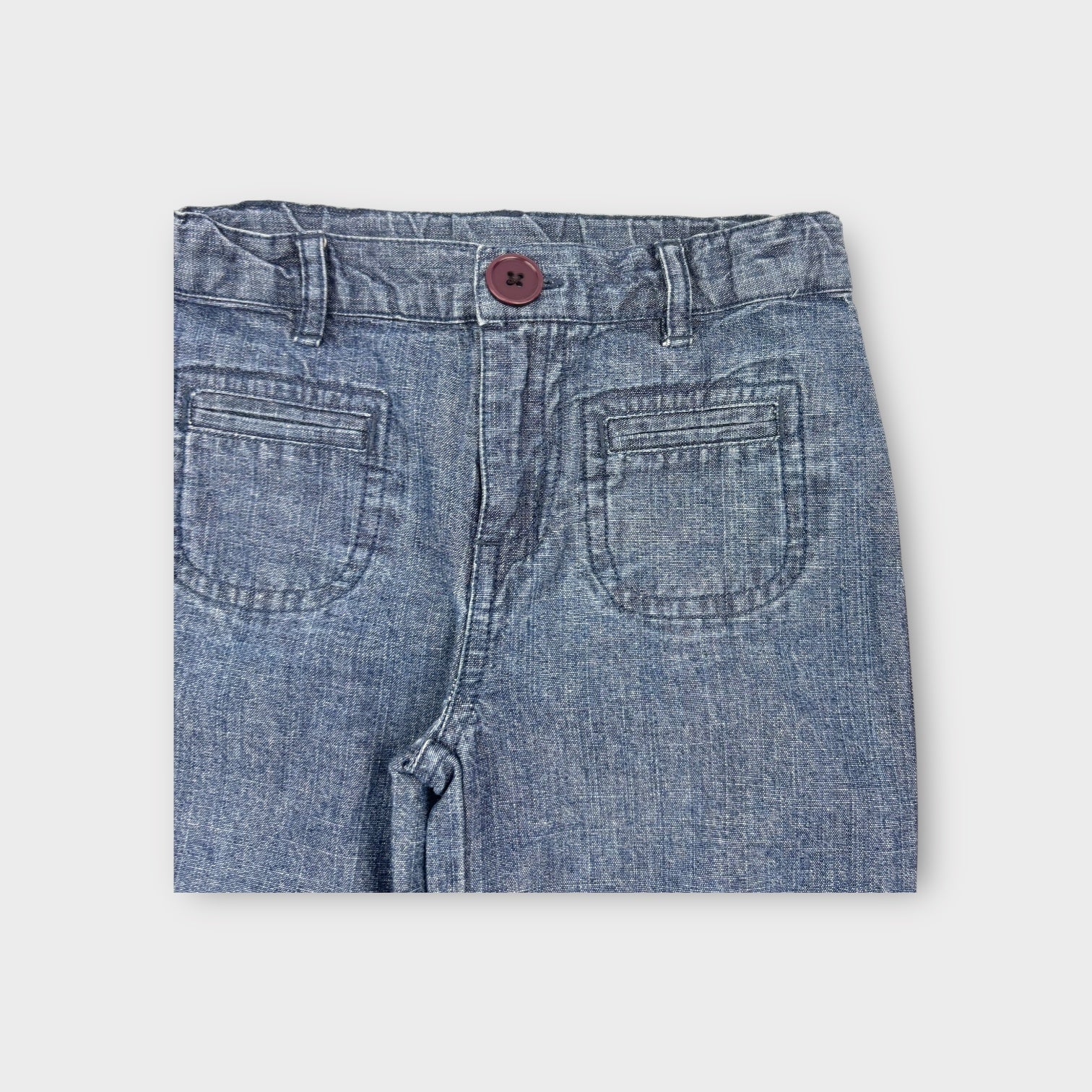 Little White Company Denim Pants, Size 3