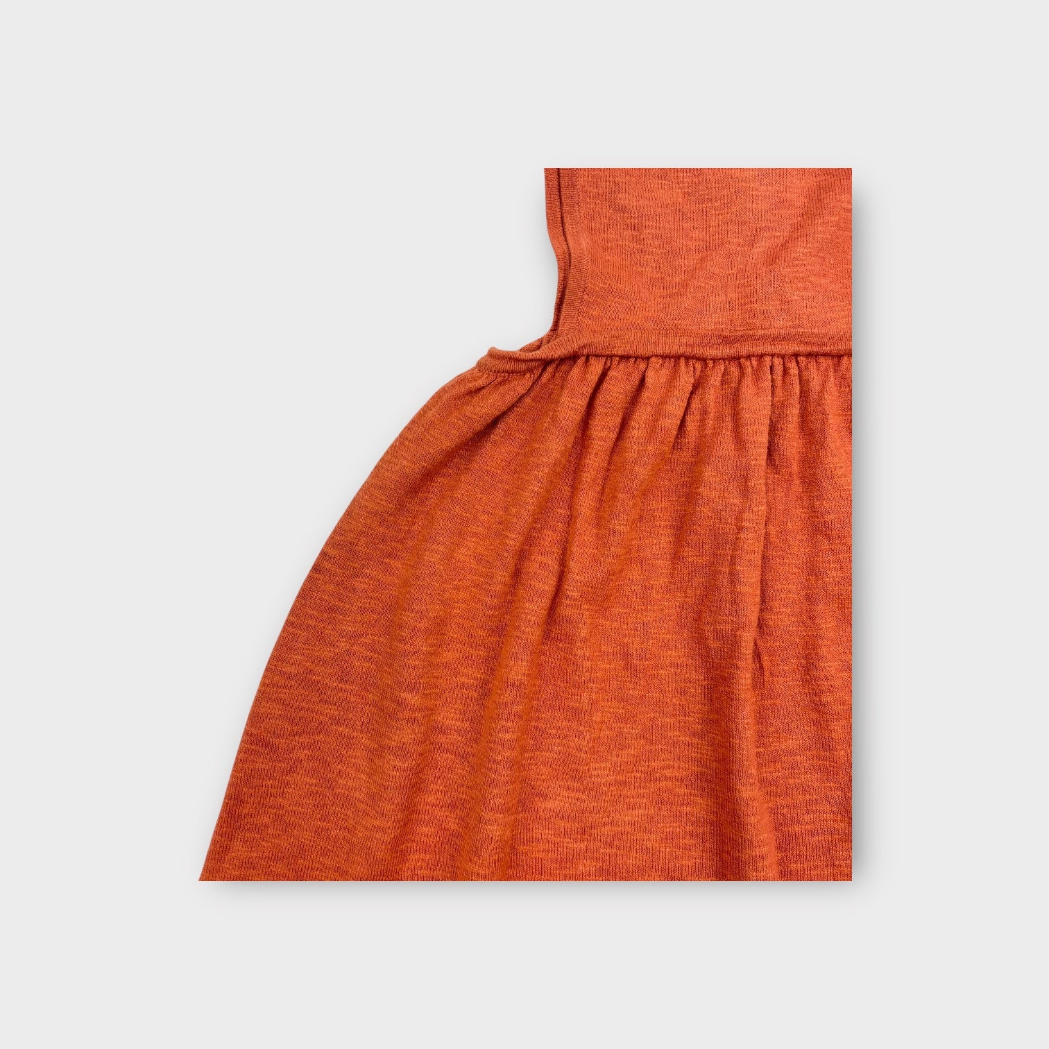 Grown Rust Knit Pinafore Dress, Size 3-4