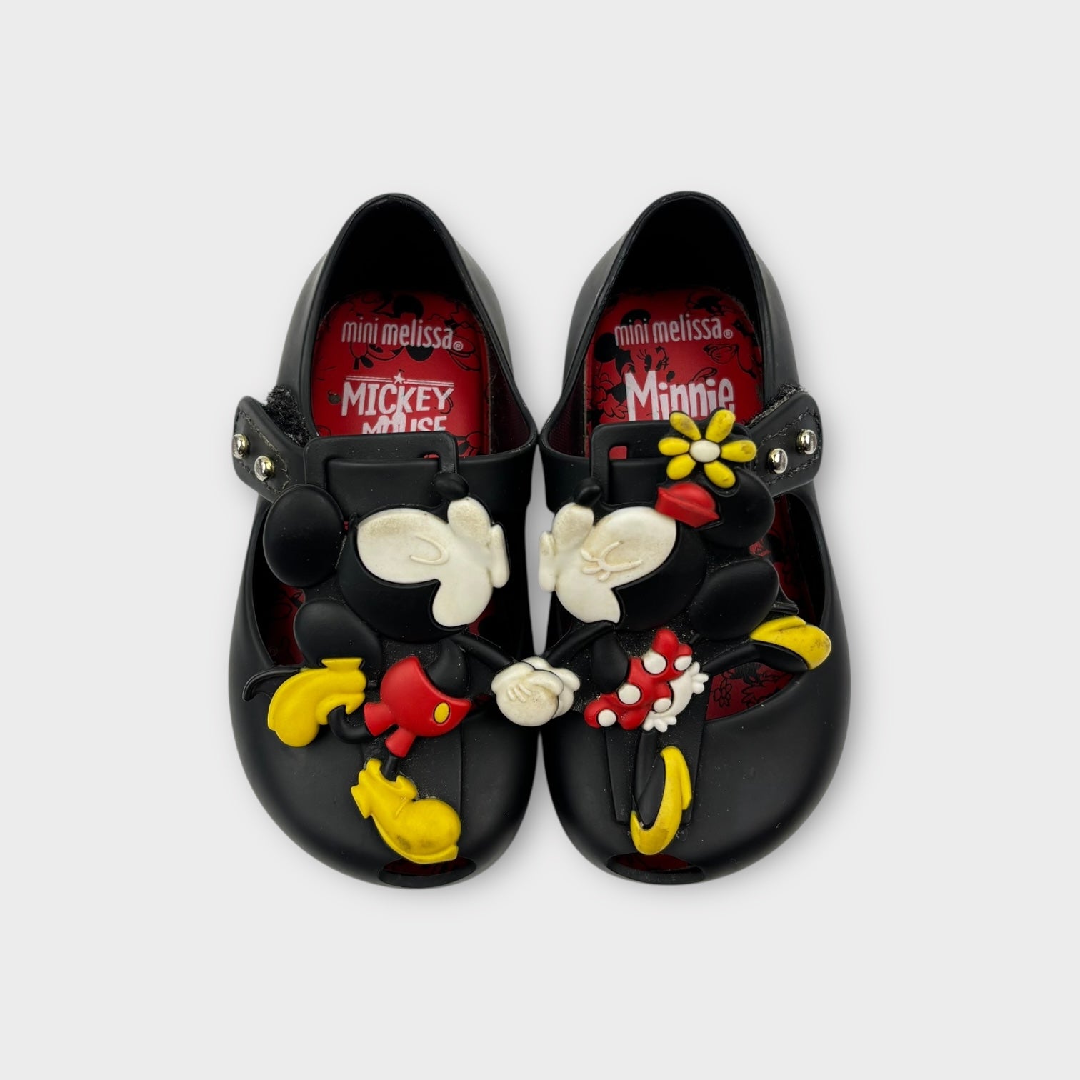Mini Melisa Black Disney Shoes, Size EU 19