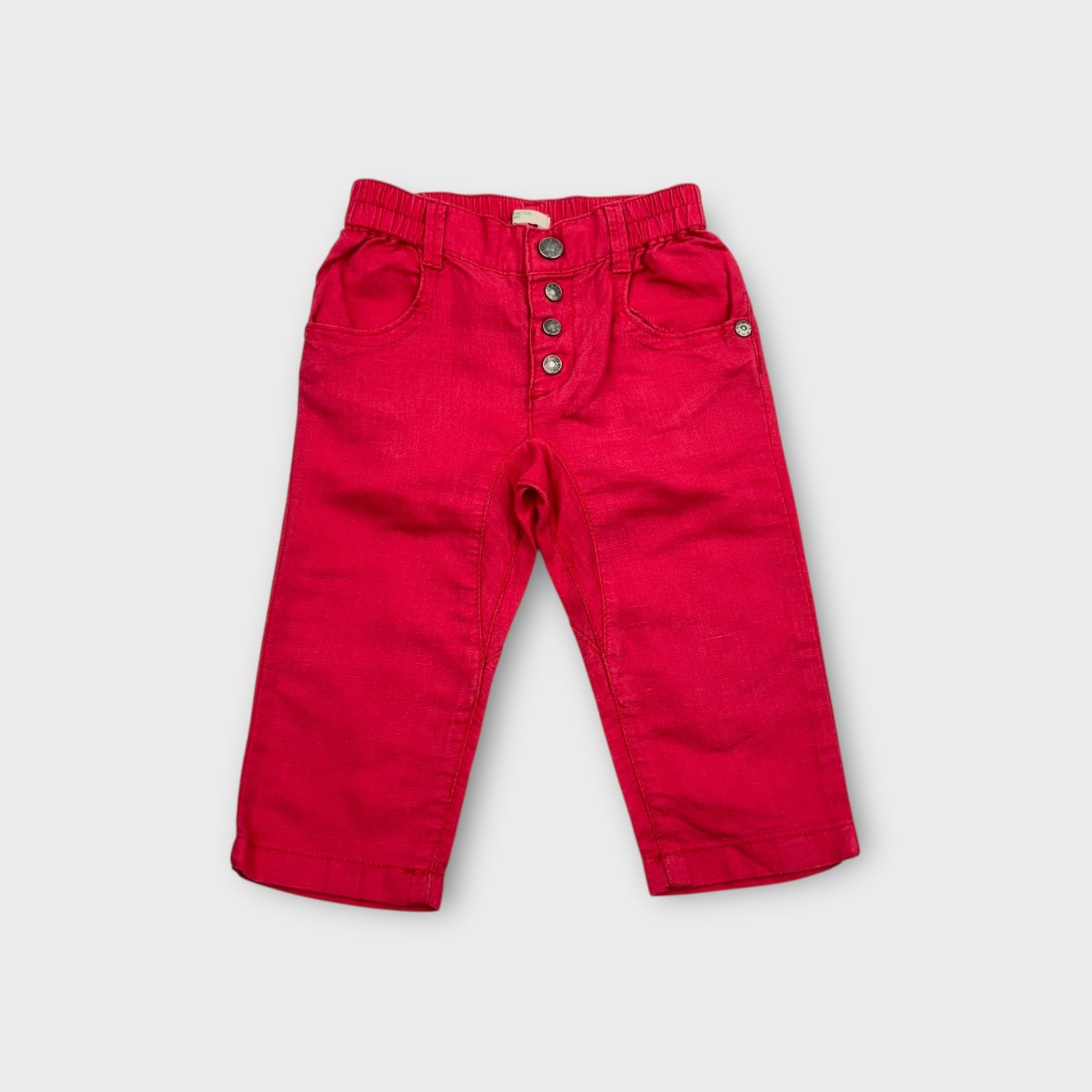 Benetton Baby Pink Pants, Size 0