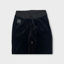DKNY Black Velour Track Pant, Size 7-8