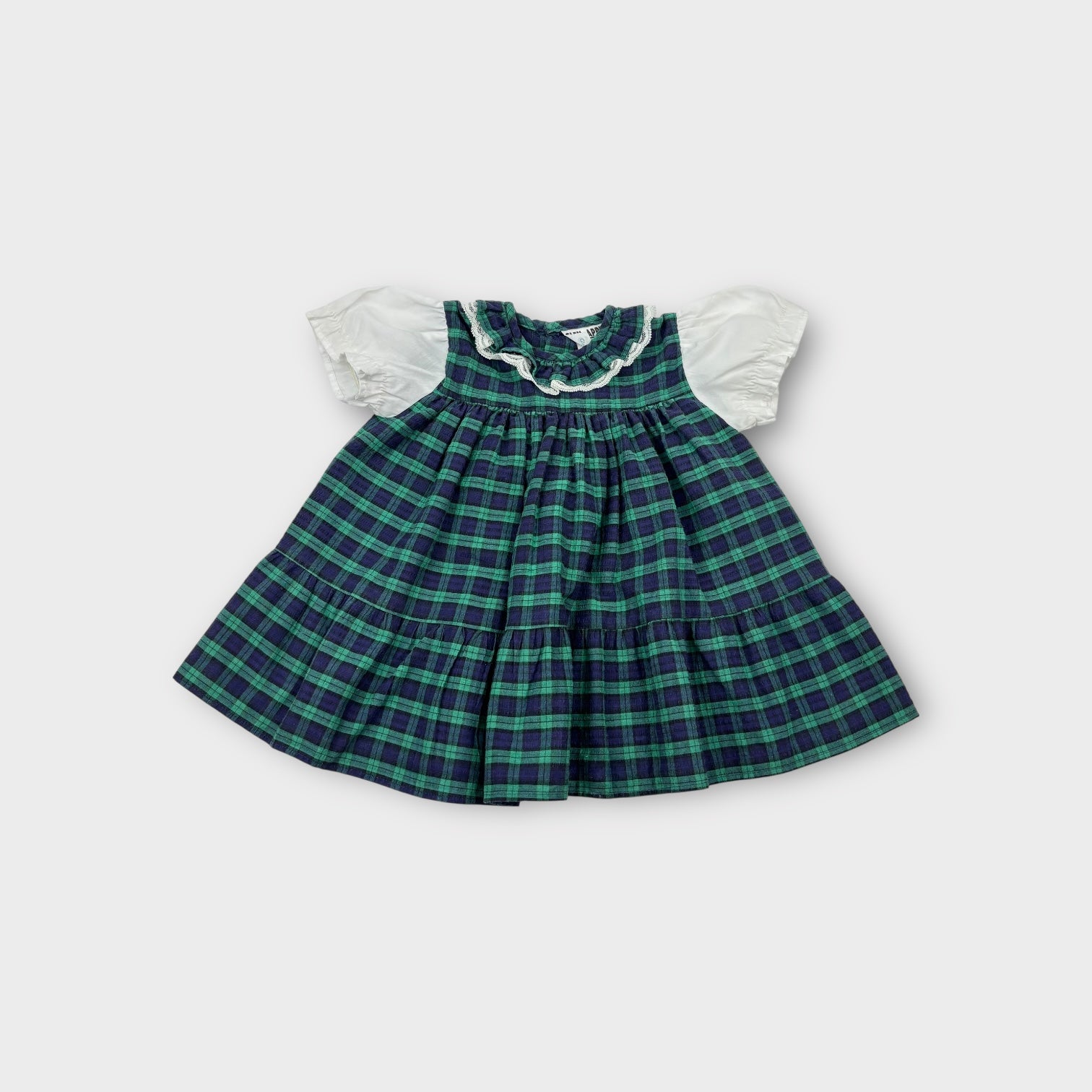 Vintage Tartan Dress, Size 00