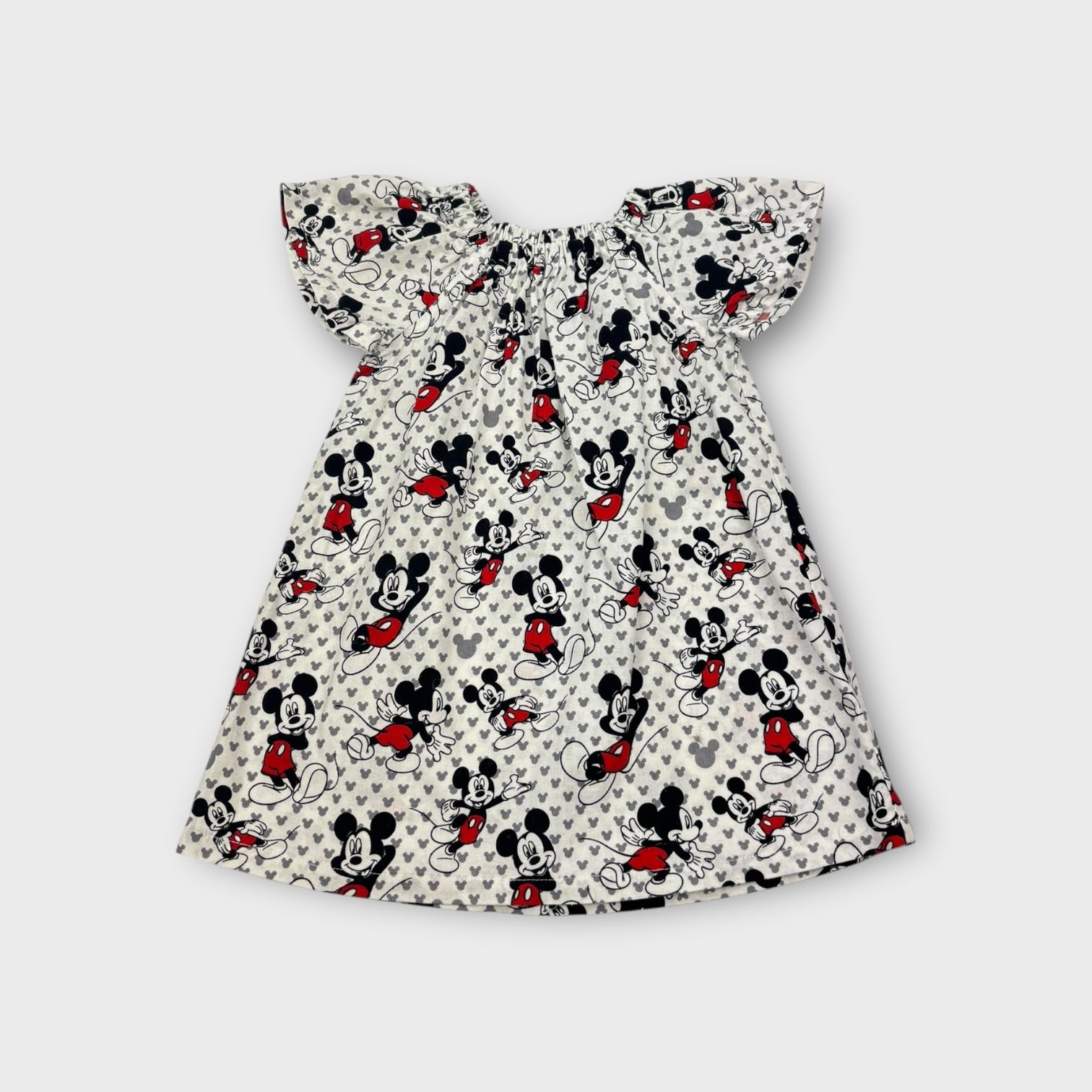 Handmade Mickey Mouse Dress, Size 4