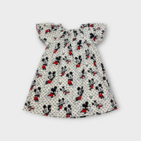 Handmade Mickey Mouse Dress, Size 4