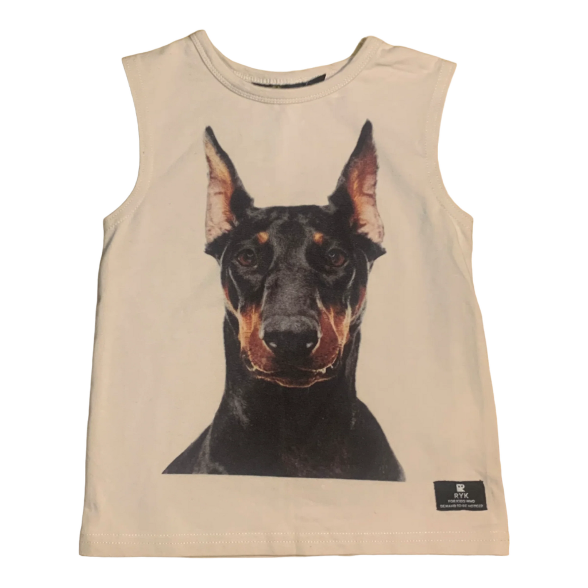 Rock Your Kid Dog Singlet, Size 2