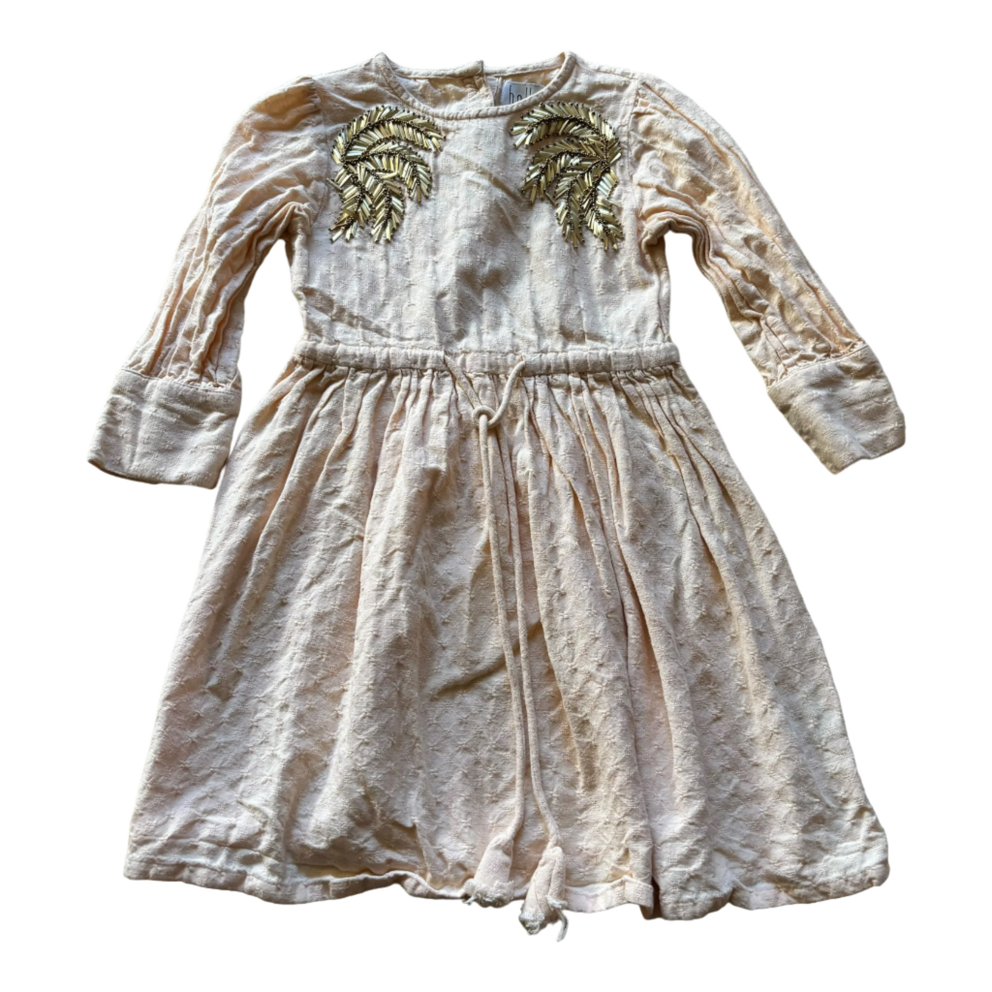 Bella + Lace Long Sleeve Dress, Size 2