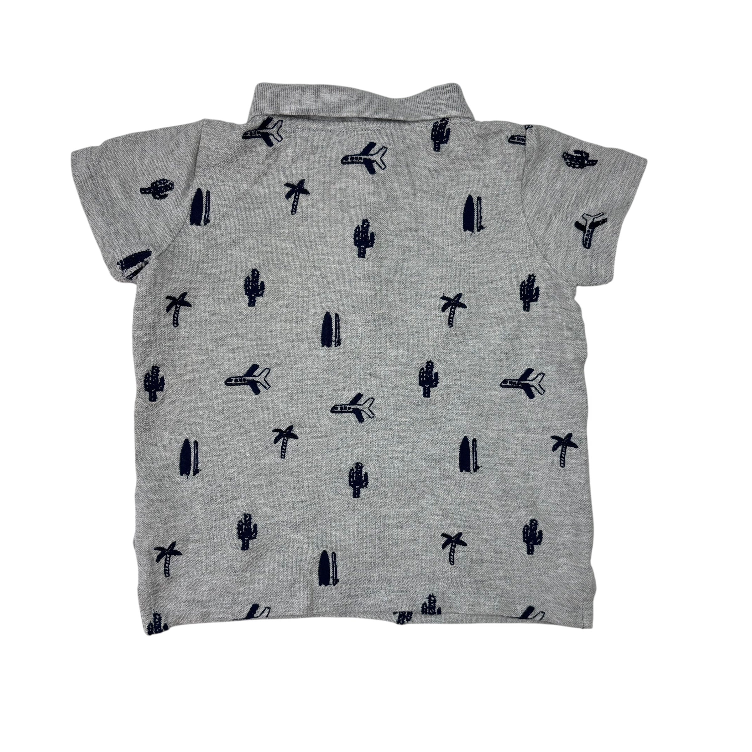 Seed Embroidered Polo, Size 5