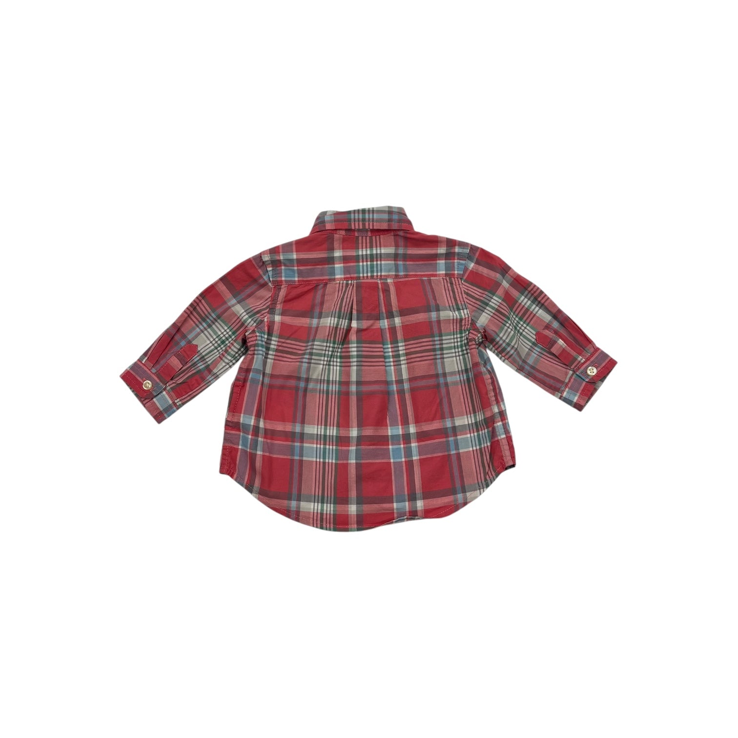 Ralph Lauren Plaid Shirt, Size 000