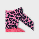 Rock Your Baby Pink Leopard Bodysuit, Size 00