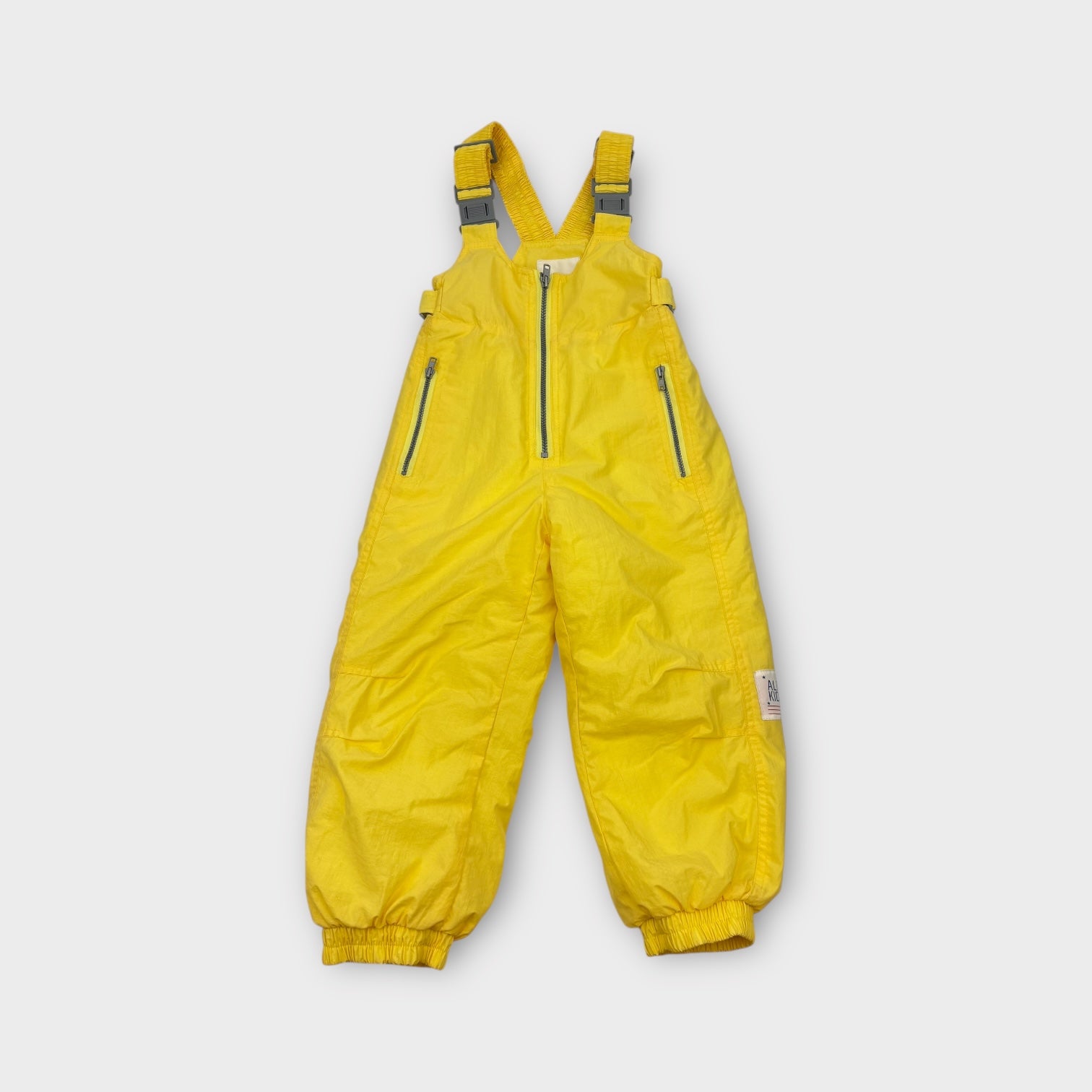 Vintage Yellow Snowsuit, Size 3-4