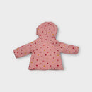 Purebaby Pink Reversible Padded Jacket, Size 000