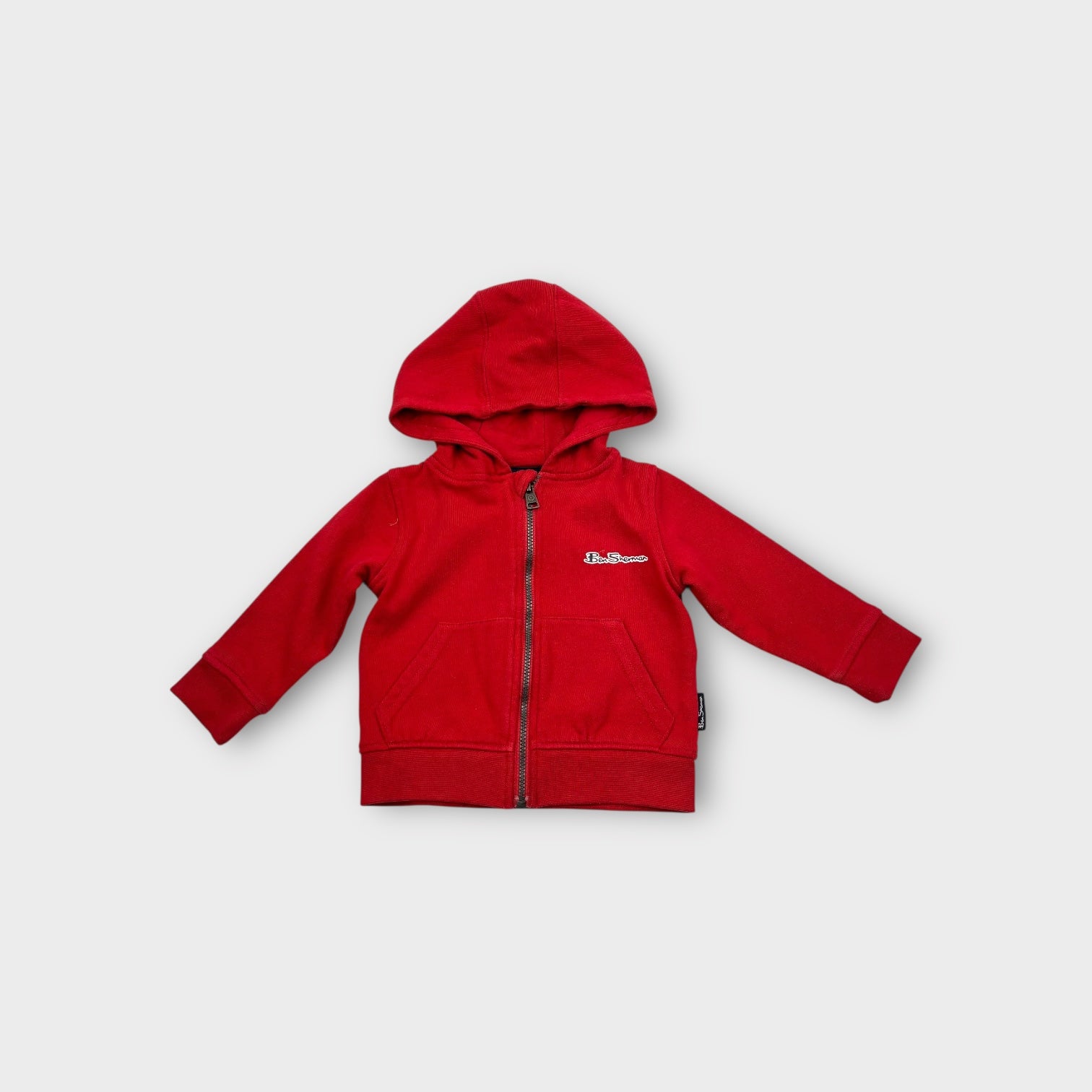 Ben Sherman Red Zip Jacket, Size 0