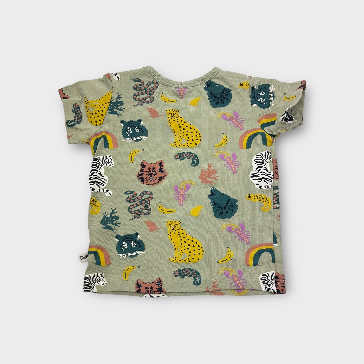 Phoenix & the Fox Animal Print T-Shirt, Size 0