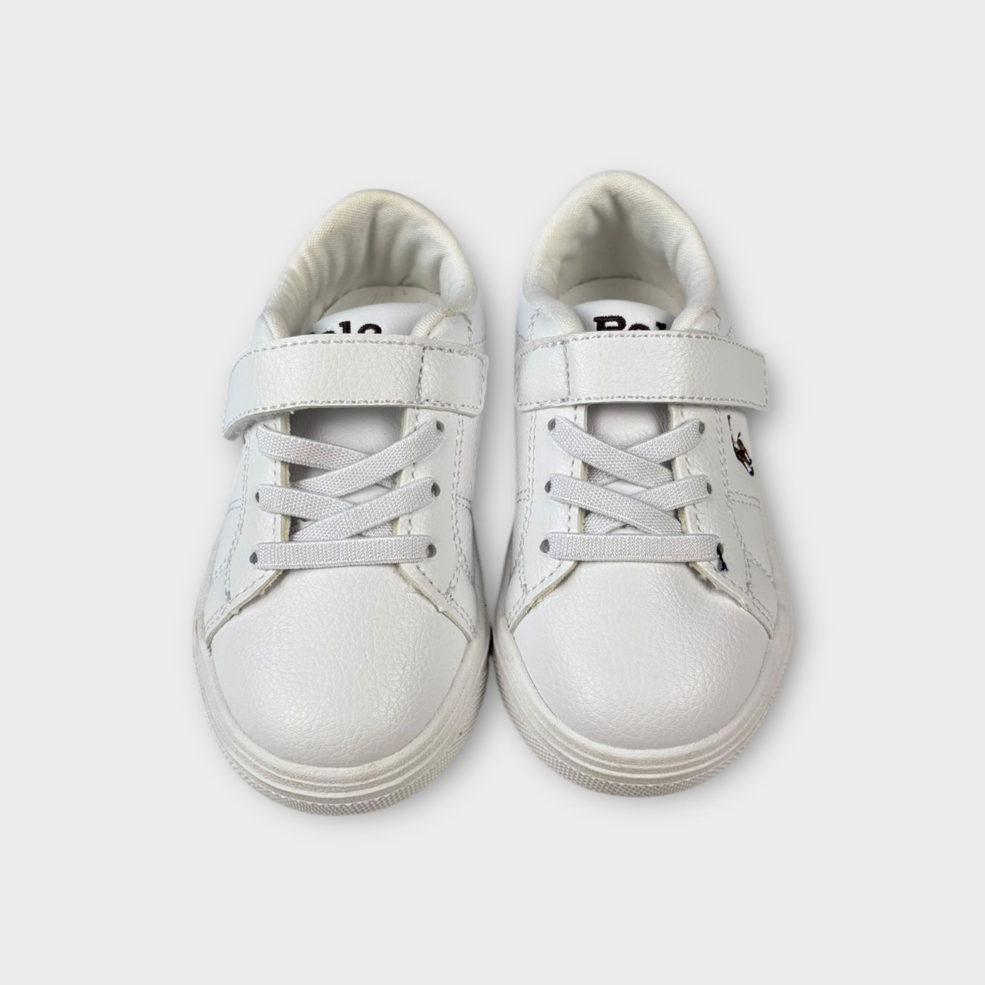 White Polo Sneakers, Size EU 23.5