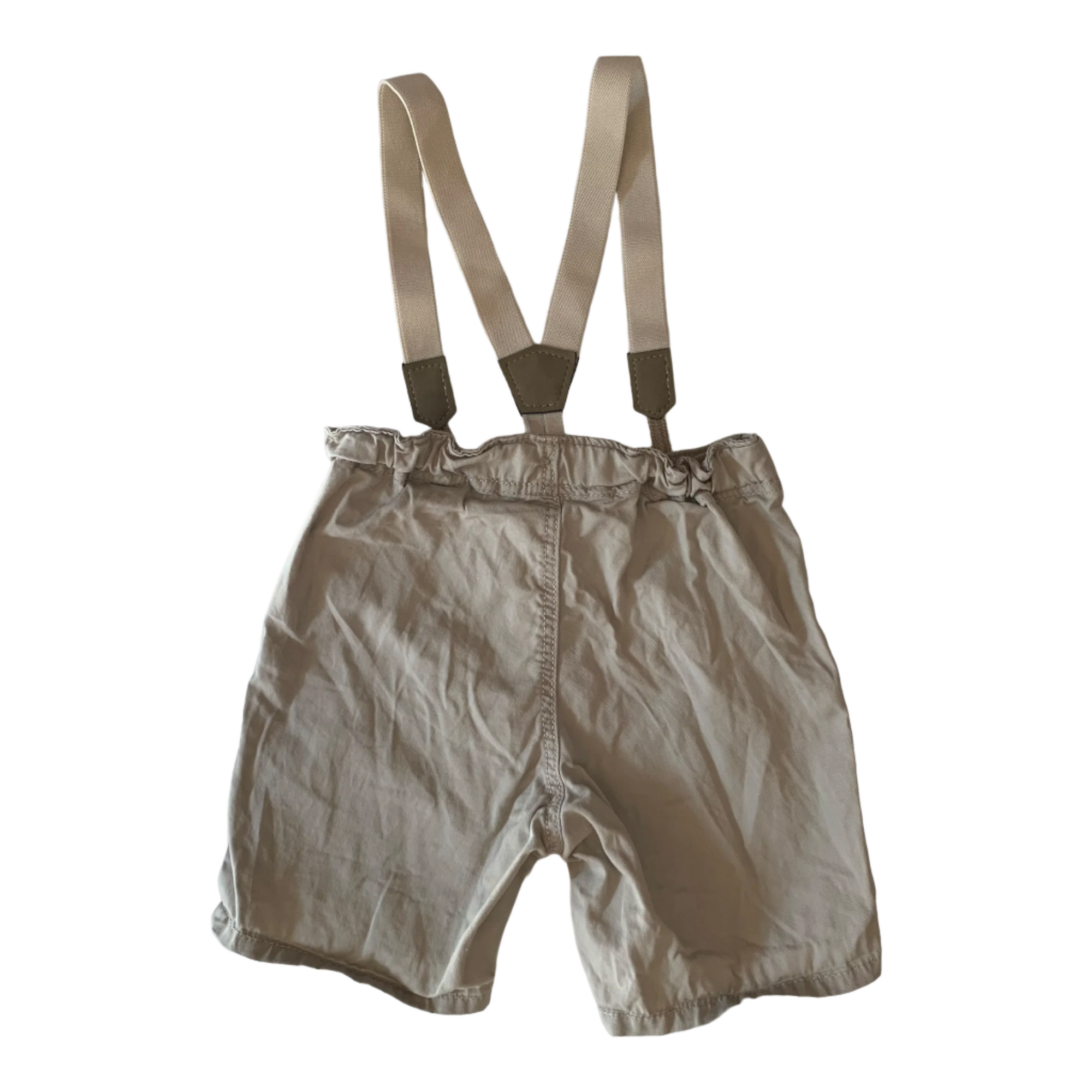 H&M Shorts with Suspenders, Size 1-2