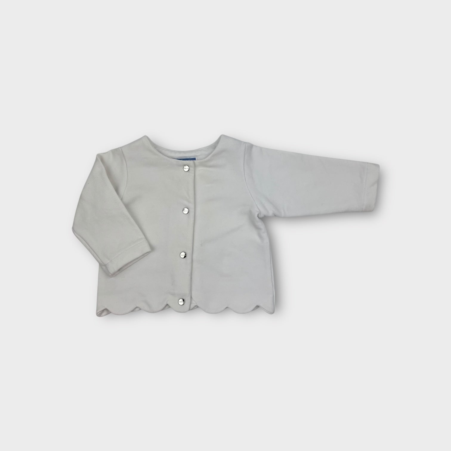 Jacadi Paris White Jacket, Size 00