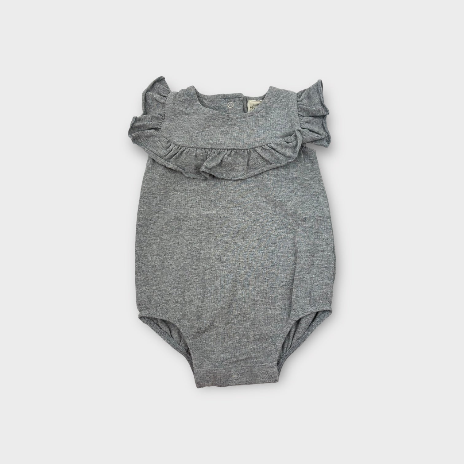Nature Baby Grey Bodysuit, Size 000