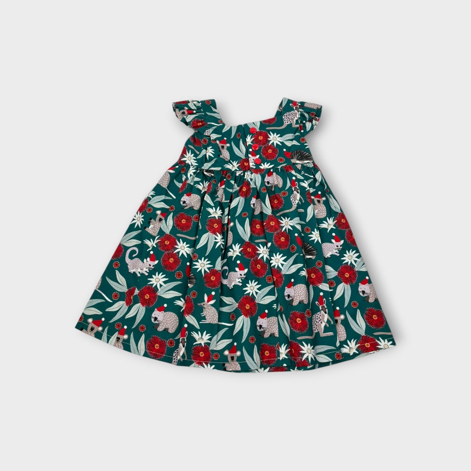 Handmade Christmas Dress, Size 1