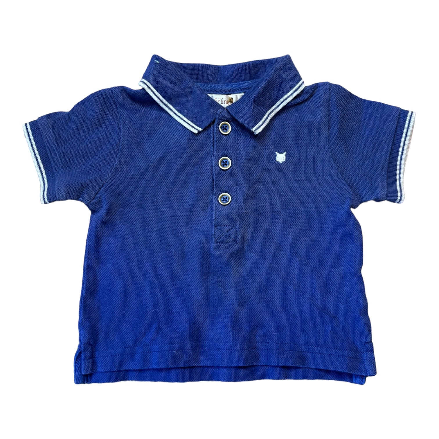 Fox & Finch Blue Polo, Size 00