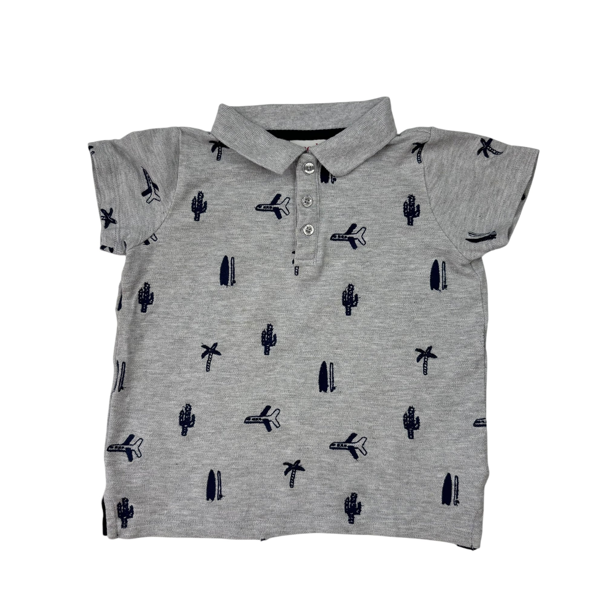 Seed Embroidered Polo, Size 5
