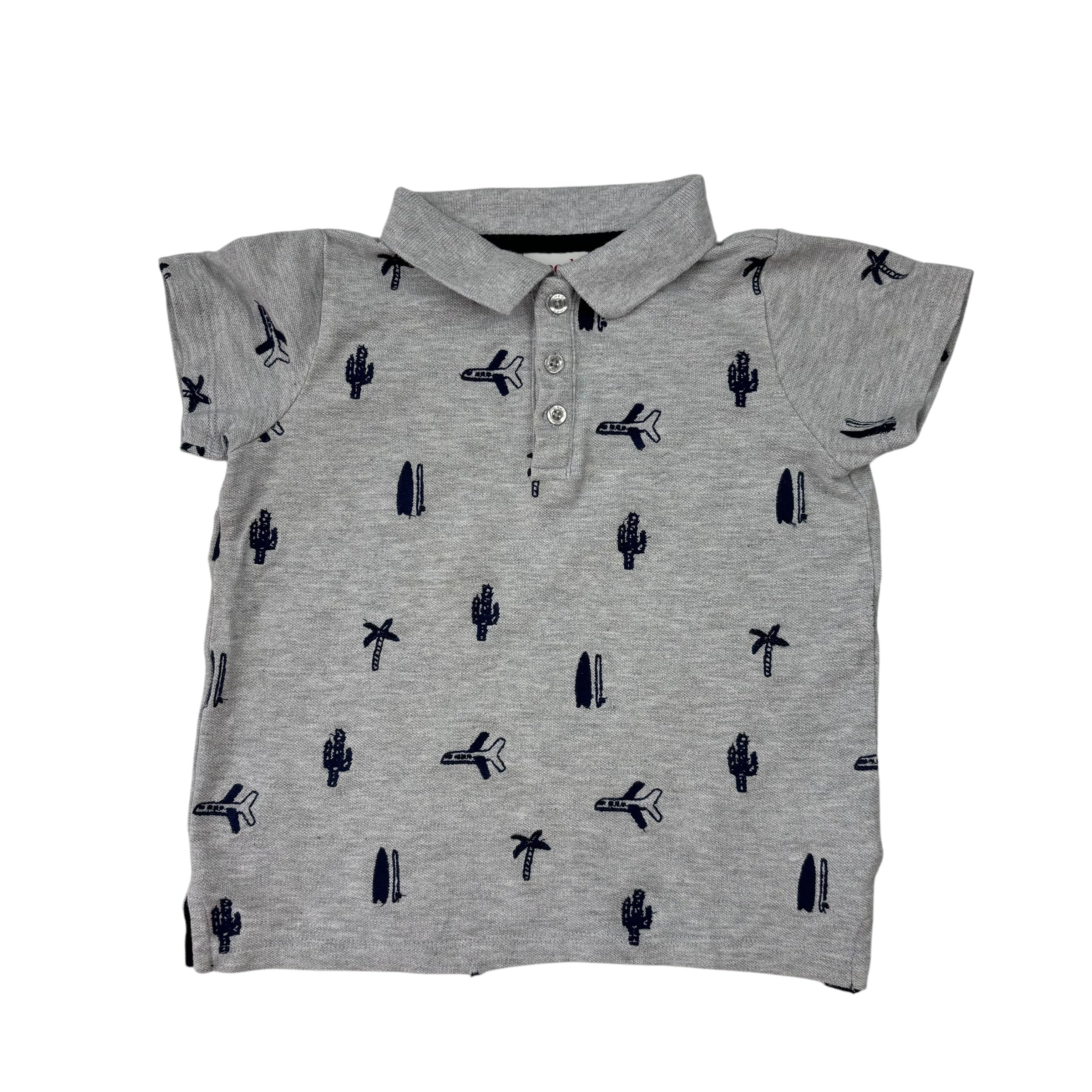 Seed Embroidered Polo, Size 5
