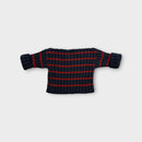 Handmade Red and Blue Knit, Newborn