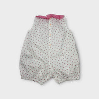 Jacadi Paris Frill Floral Romper, Size 0000
