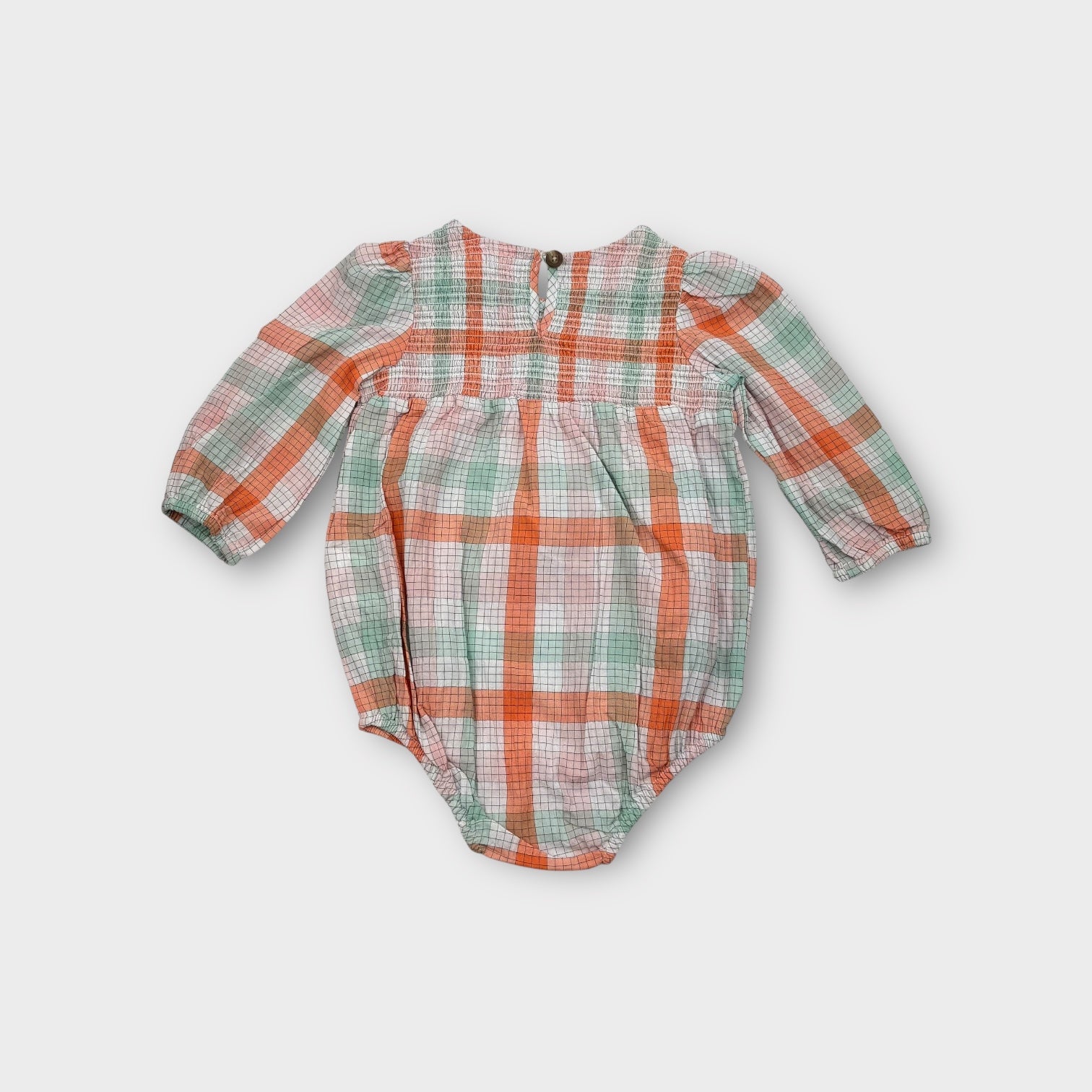 Seed Clementine Romper, Size 0