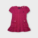 Ralph Lauren Pink Knit Dress, Size 0