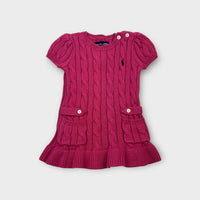 Ralph Lauren Pink Knit Dress, Size 0